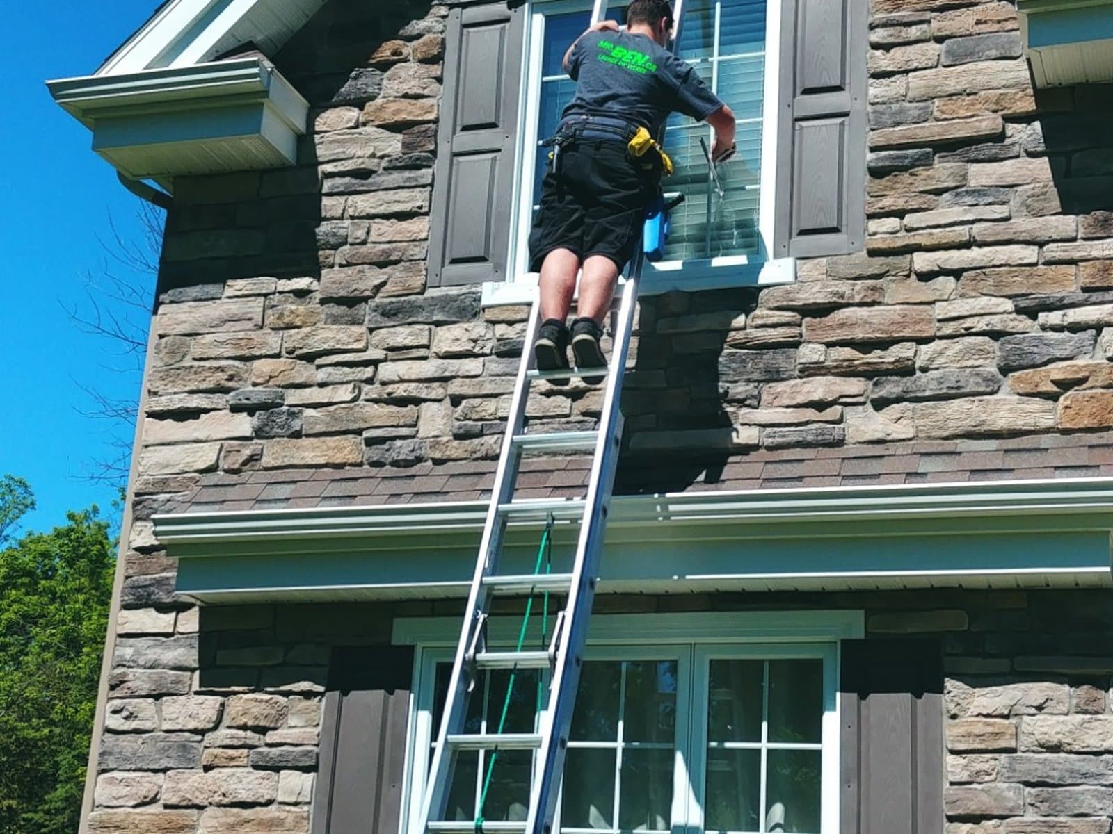 Lavage de vitres extérieur à Mirabel