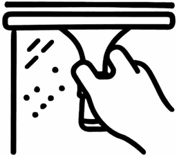Icône lavage de vitres